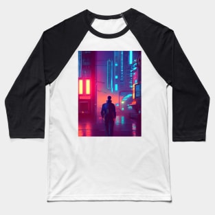 Cyber city Baseball T-Shirt